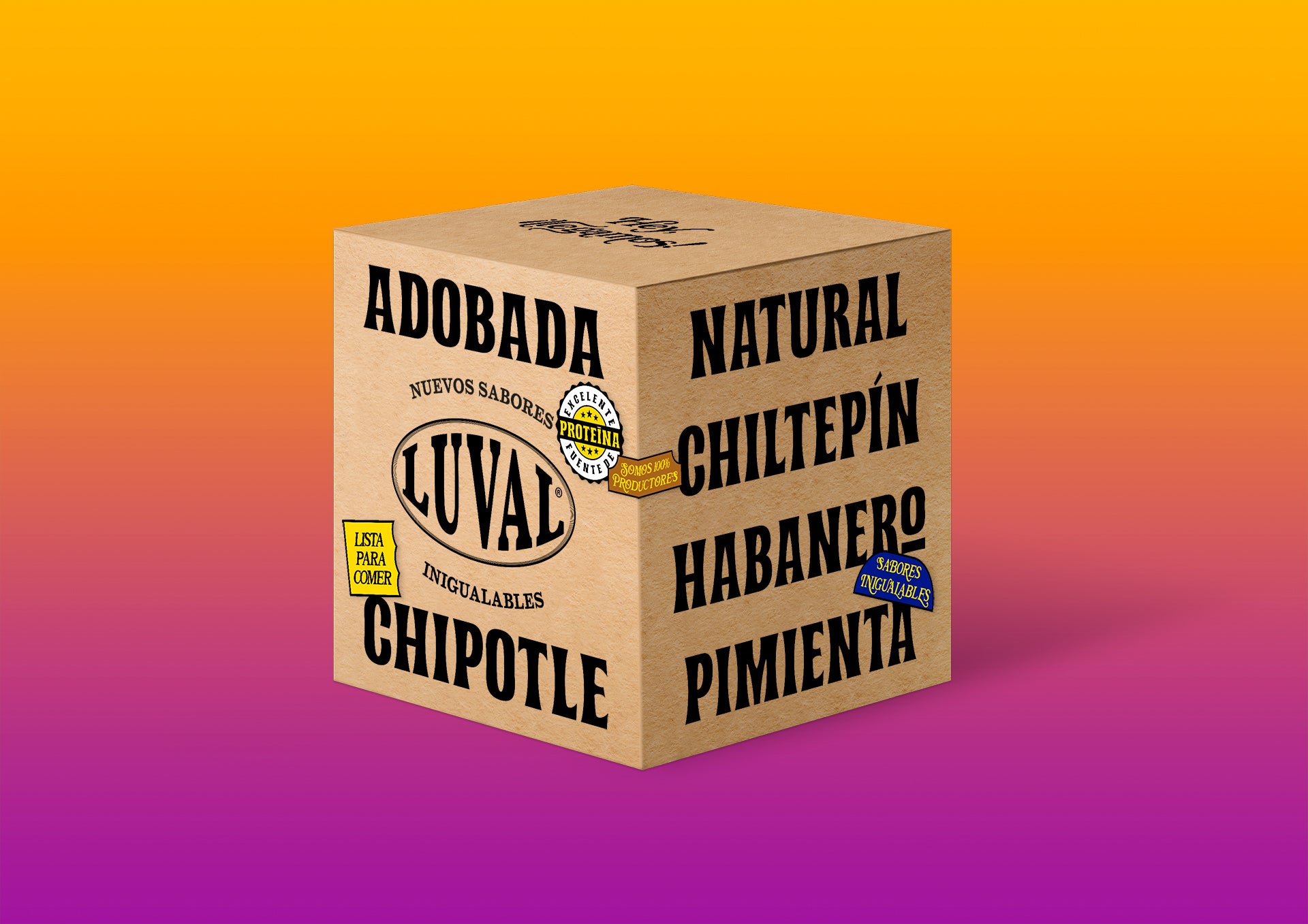 150 Pa' compartir: 25 paquetes de cada sabor