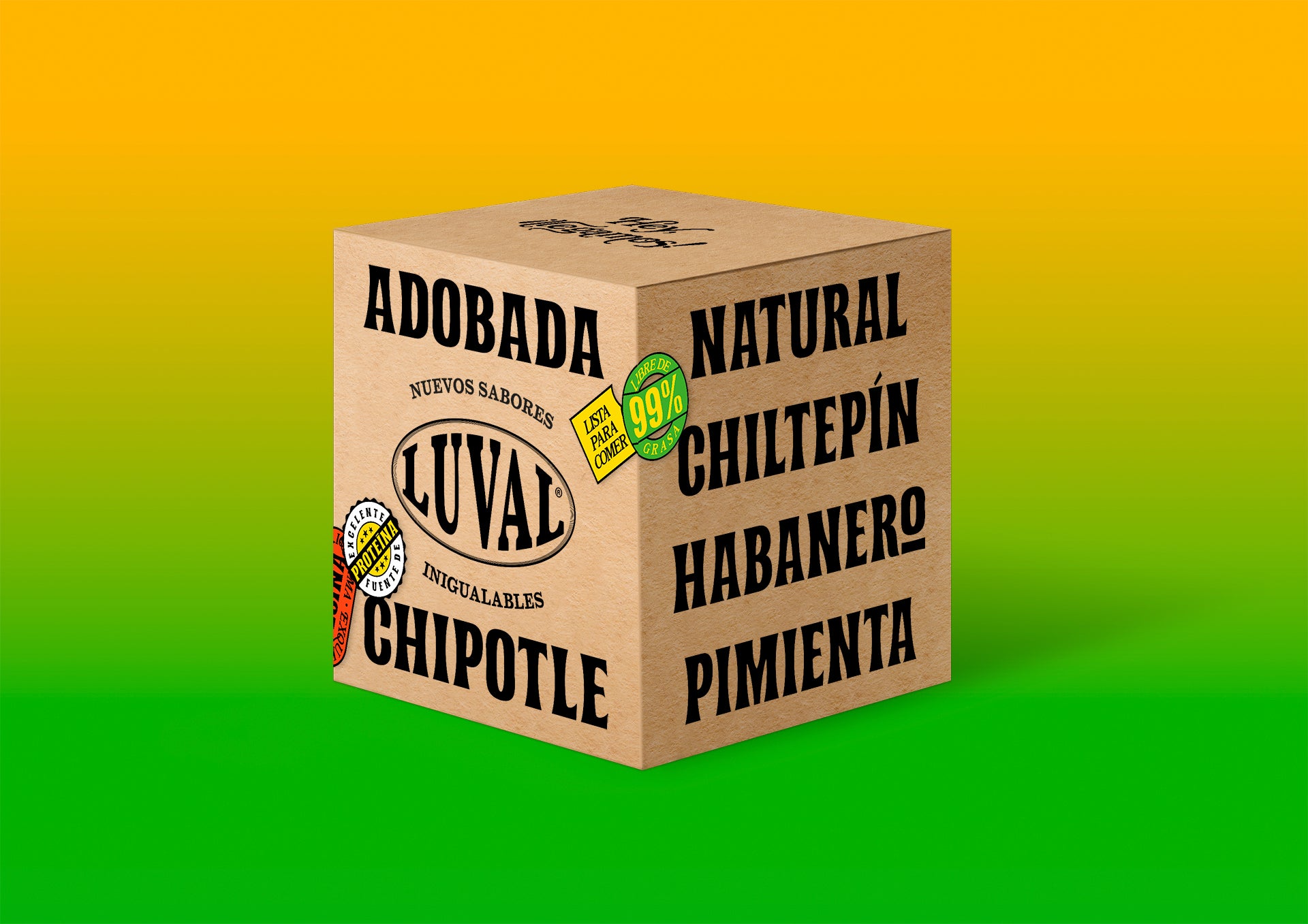 600 Pa' disfrutar: 100 paquetes de cada sabor